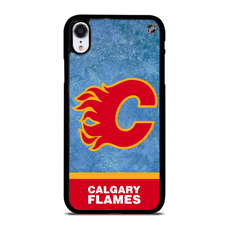 CALGARY FLAMES HOCKEY TEAM iPhone XR Case Cover CALGARY FLAMES HOCKEY TEAM iPhone XR Case Cover