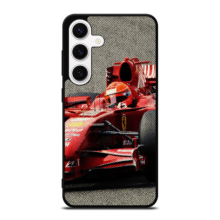 MICHAEL SCHUMACHER FERRARI F1 FORMULA ONE Samsung Galaxy S24 Case Cover