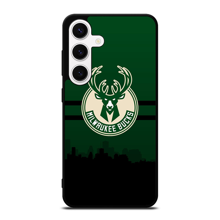 MILWAUKEE BUCKS NBA SKYLINE Samsung Galaxy S24 Case Cover