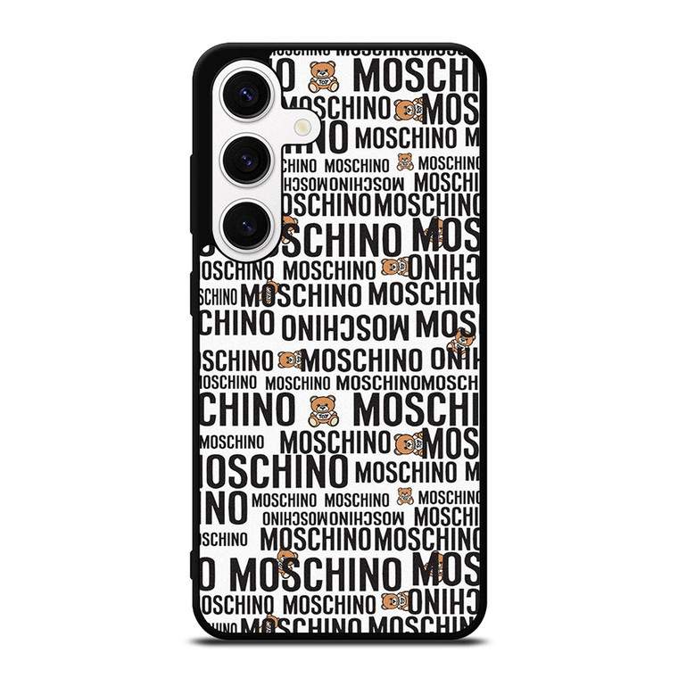 MOSCHINO ABSTRACT LOGO Samsung Galaxy S24 Case Cover