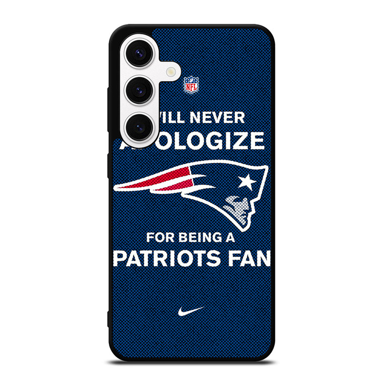 NEW ENGLAND PATRIOTS NFL FOOTBALL FANS Samsung Galaxy S24 Case Cover