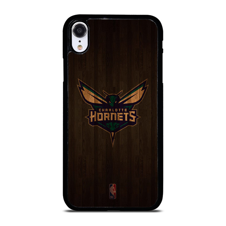CHARLOTTE HORNETS BASKETBALL COURT NBA iPhone XR Case Cover