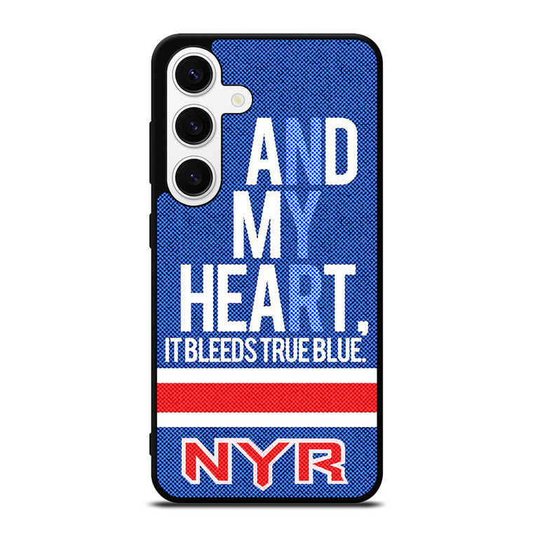 NEW YORK RANGERS NHL HOCKEY FANS 3 Samsung Galaxy S24 Case Cover