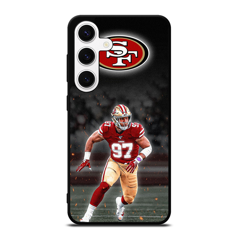NICK BOSA SAN FRANCISCO 49ERS Samsung Galaxy S24 Case Cover