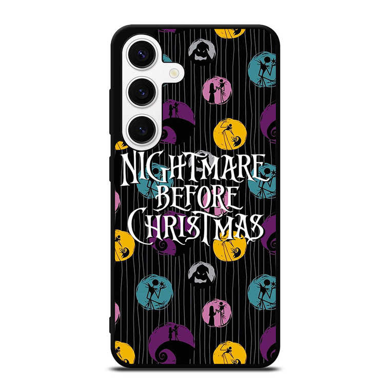 NIGHTMARE BEFORE CHRISTMAS PATTERN Samsung Galaxy S24 Case Cover