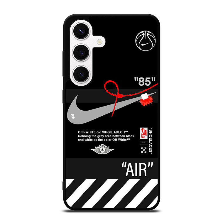 NIKE AIR JORDAN OFF WHITE STRIPES Samsung Galaxy S24 Case Cover