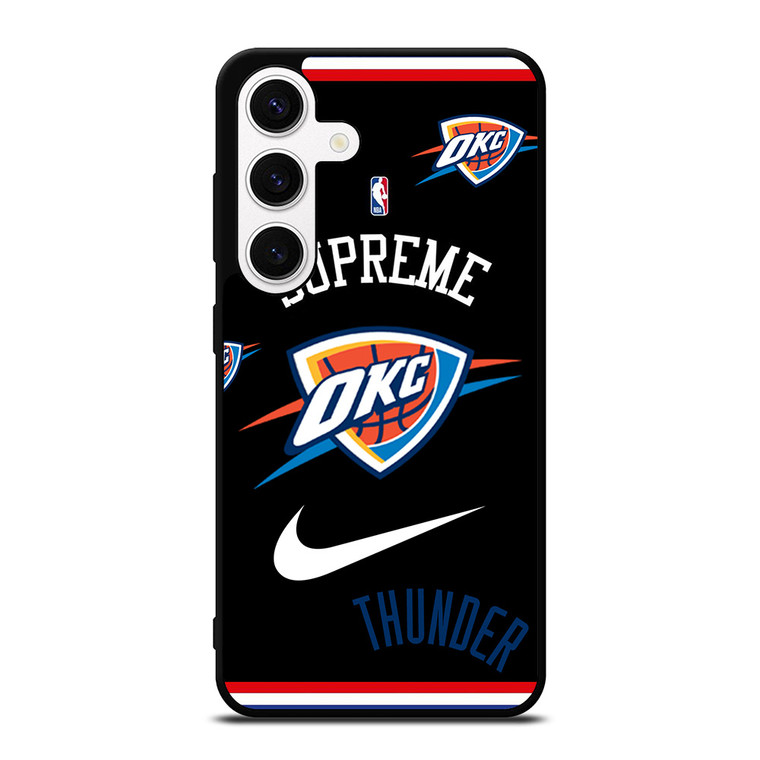 OKLAHOMA CITY THUNDER NBA X SUPREME NIKE Samsung Galaxy S24 Case Cover