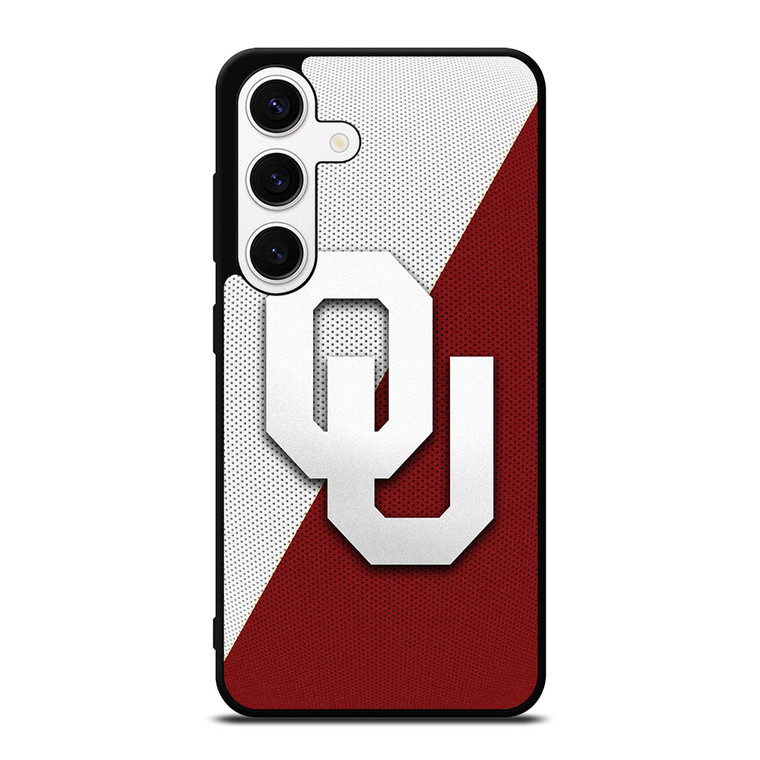 OKLAHOMA UNIVERSITY LOGO Samsung Galaxy S24 Case Cover