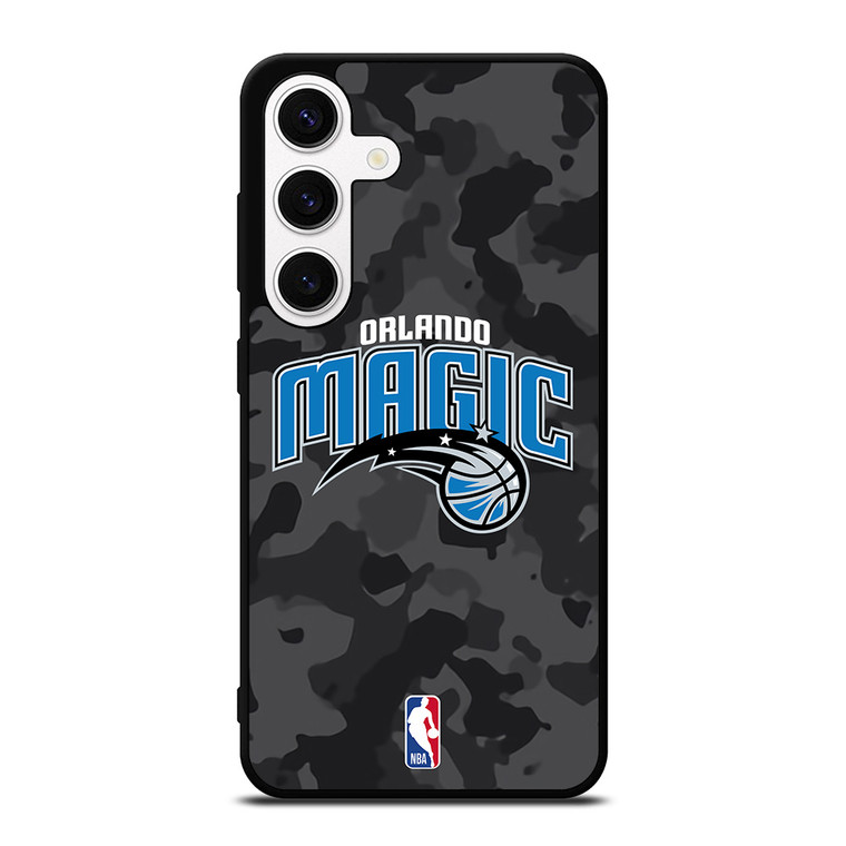 ORLANDO MAGIC BLACK CAMO Samsung Galaxy S24 Case Cover
