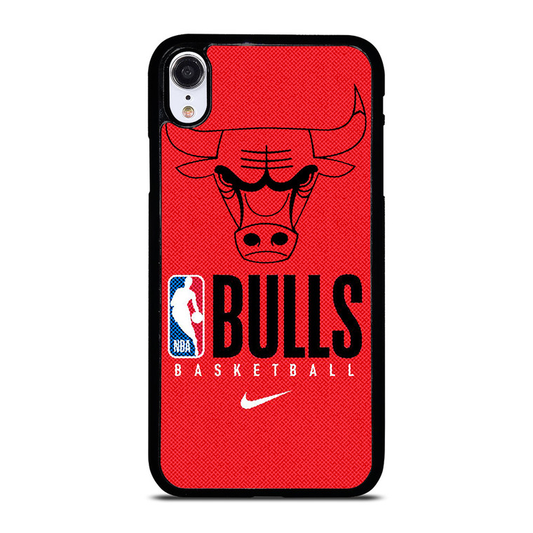 CHICAGO BULLS NBA BASKETBALL LOGO iPhone XR Case Cover