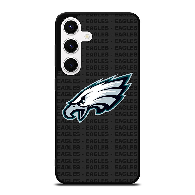 PHILADELPHIA EAGLES FOOTBALL TEXT Samsung Galaxy S24 Case Cover