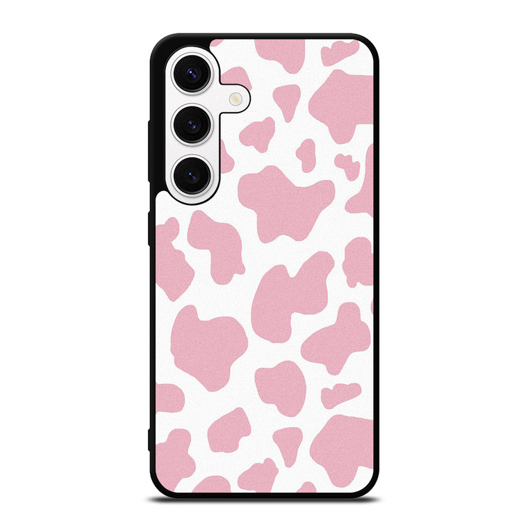 PINK COW PATTERN Samsung Galaxy S24 Case Cover