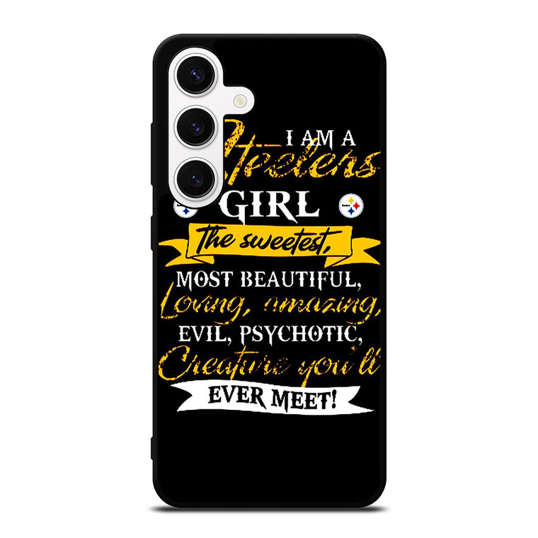 PITTSBURGH STEELERS GIRL FANS Samsung Galaxy S24 Case Cover