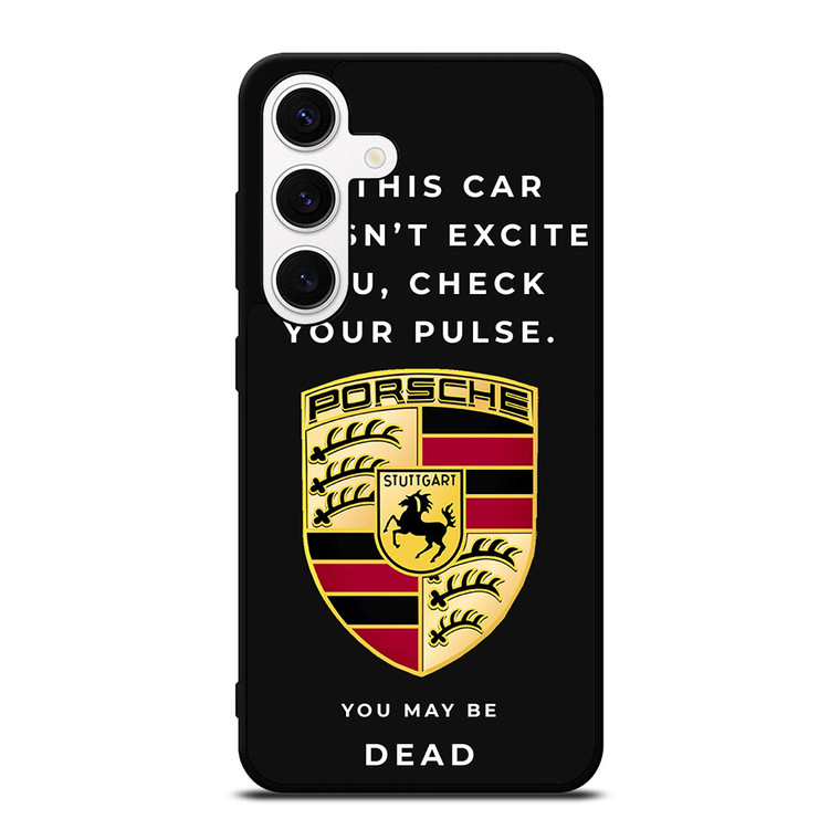 PORSCHE CAR QUOTES Samsung Galaxy S24 Case Cover