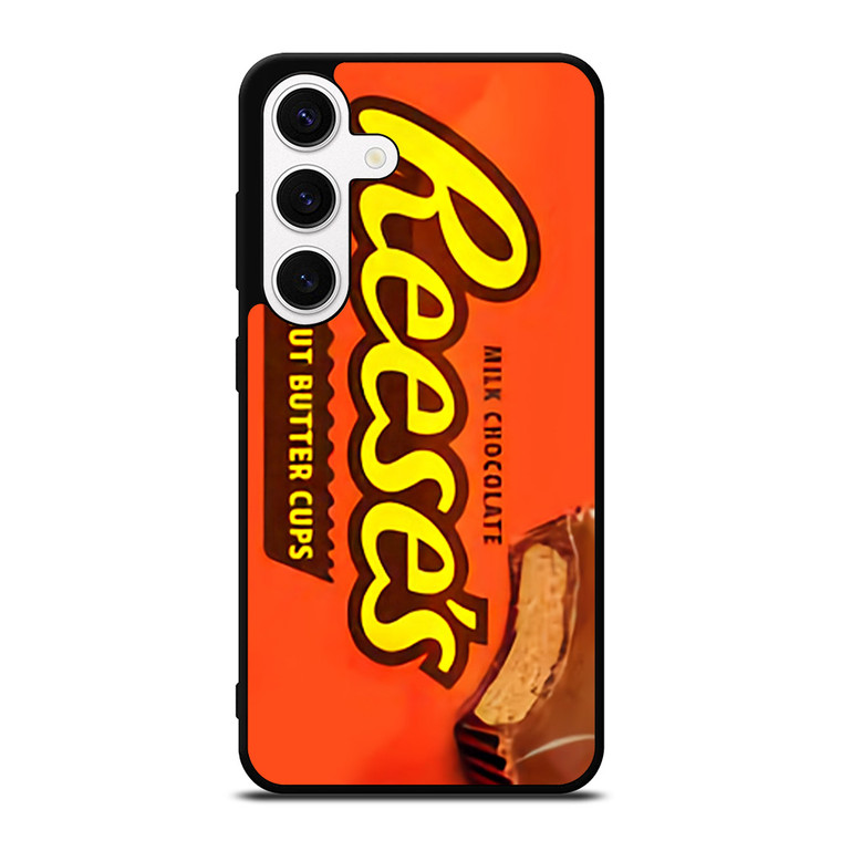 REESE'S PEANUT BUTTER CUPS SNACK Samsung Galaxy S24 Case Cover REESE'S PEANUT BUTTER CUPS SNACK Samsung Galaxy S24 Case Cover