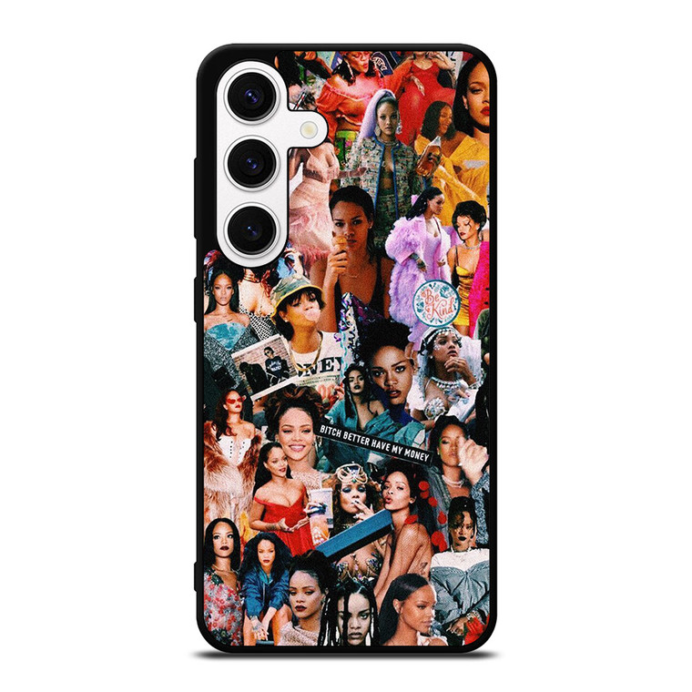 RIHANNA AESTHETIC COLLAGE Samsung Galaxy S24 Case Cover