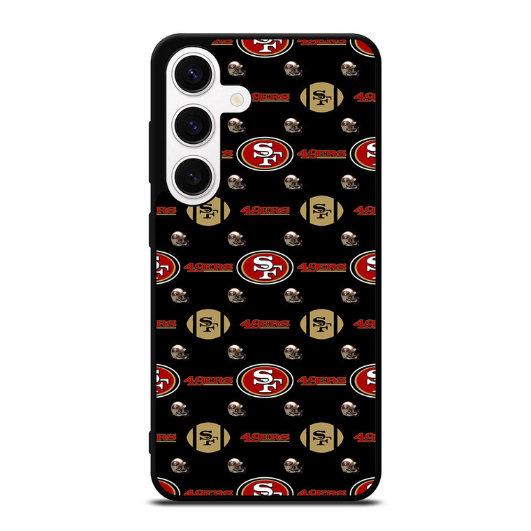 SAN FRANCISCO 49ERS FOOTBALL PATTERN Samsung Galaxy S24 Case Cover