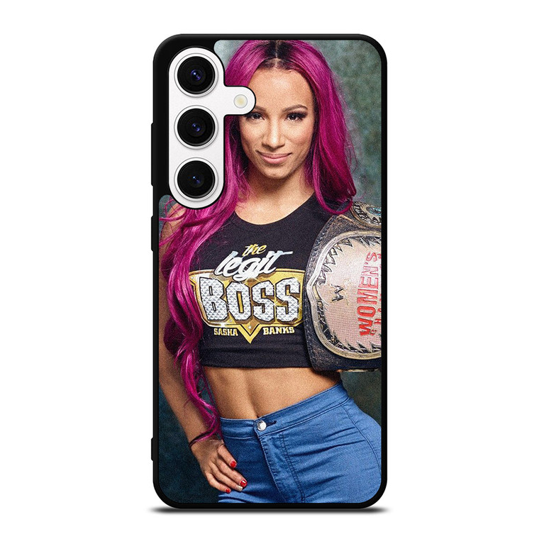 SASHA BANKS WWE WOMAN Samsung Galaxy S24 Case Cover