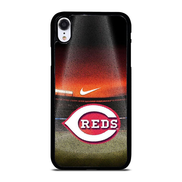 CINCINNATI RED MLB BASEBALL LOGO iPhone XR Case Cover