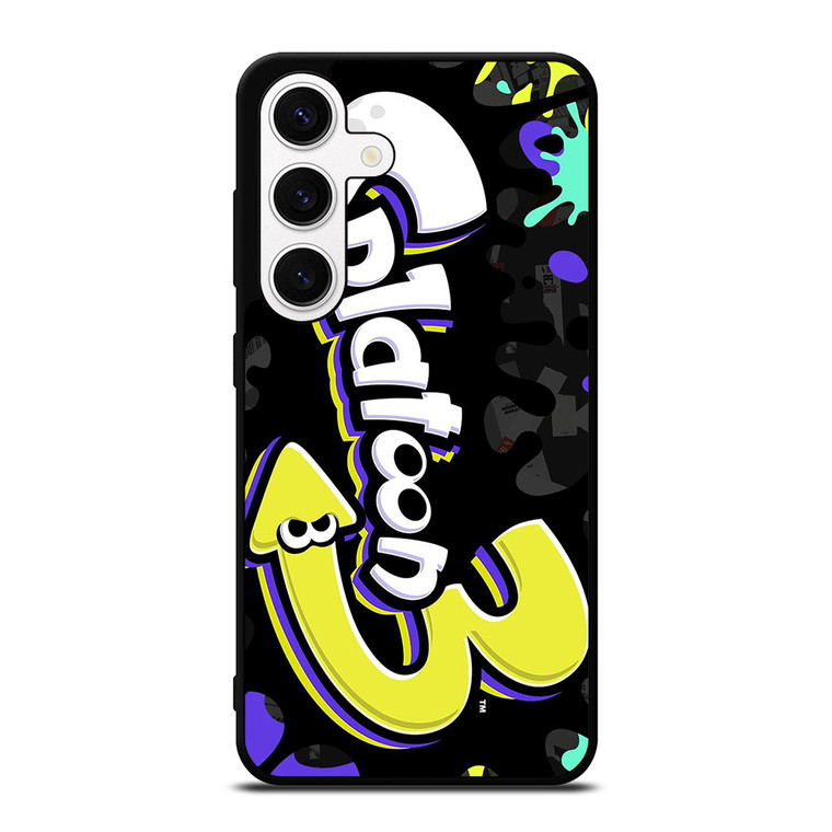 SPLATOON 3 GAMES LOGO Samsung Galaxy S24 Case Cover SPLATOON 3 GAMES LOGO Samsung Galaxy S24 Case Cover