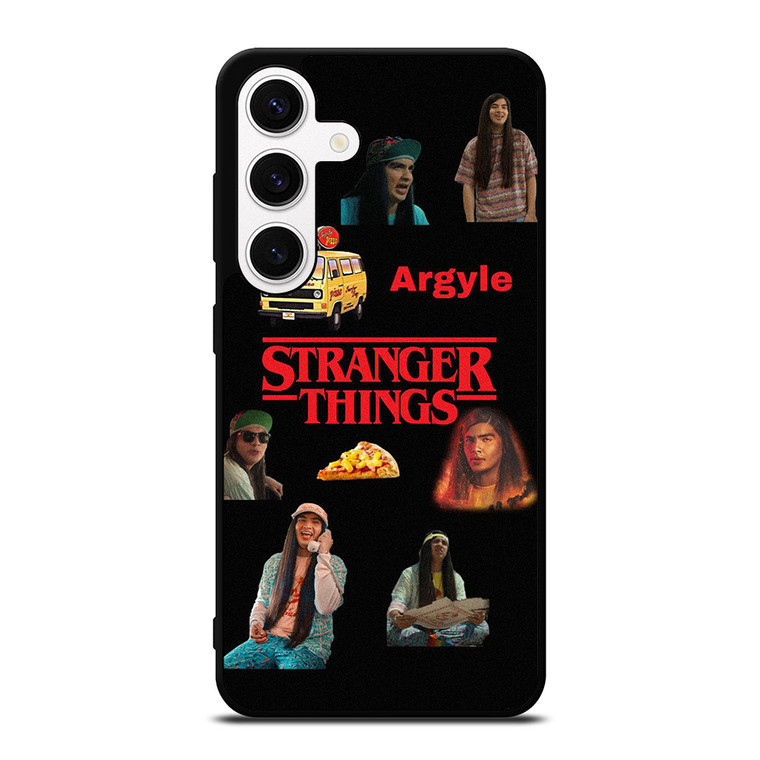 STRANGER THINGS 4 ARGYLE Samsung Galaxy S24 Case Cover
