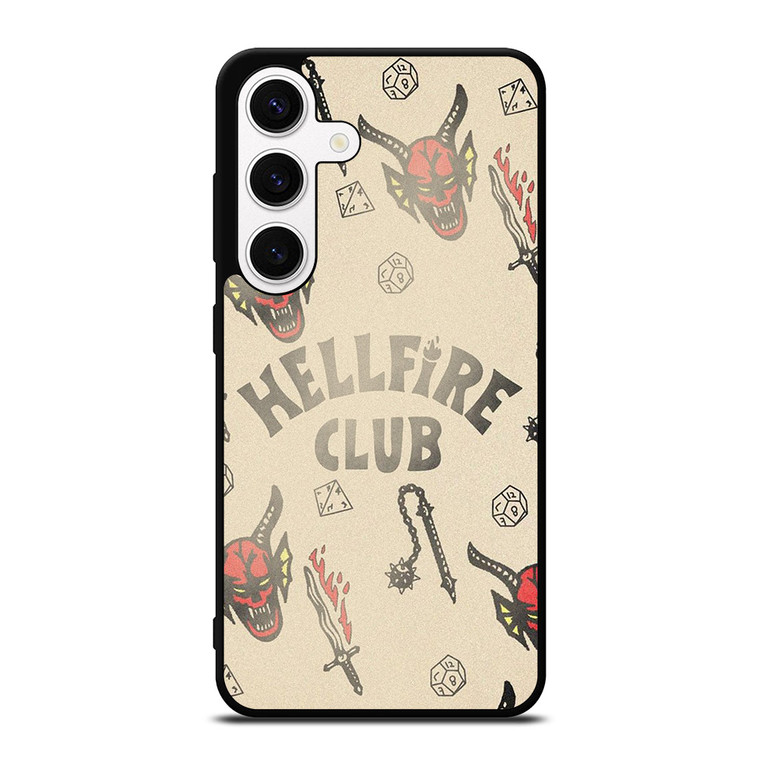 STRANGER THINGS 4 HELLFIRE CLUB Samsung Galaxy S24 Case Cover
