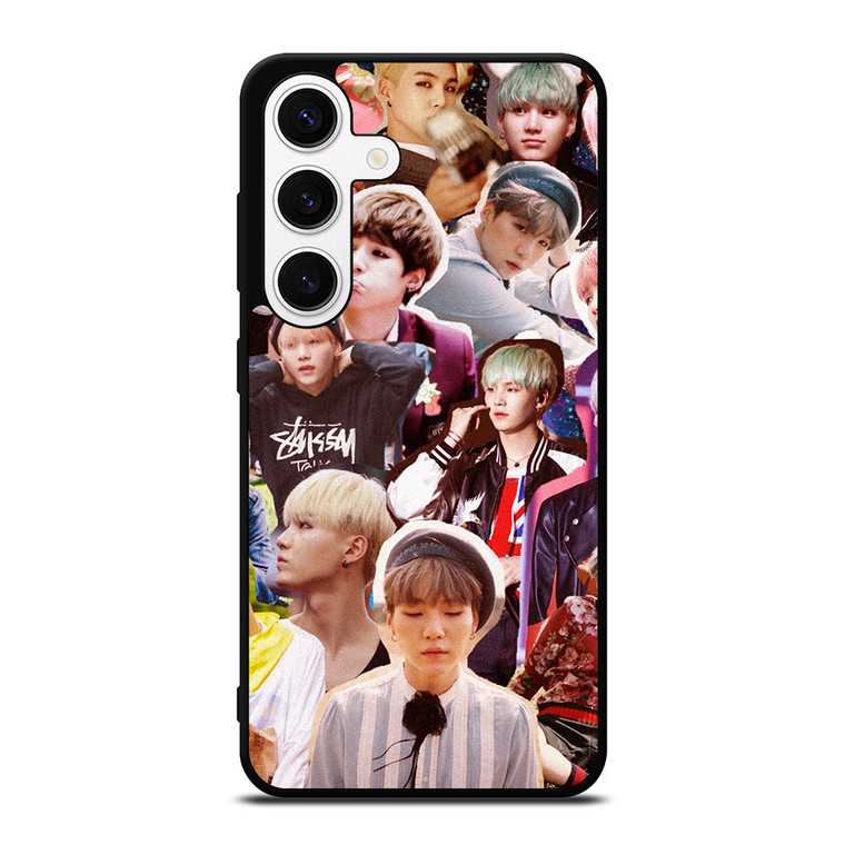 SUGA BTS BANGTAN BOYS COLLAGE Samsung Galaxy S24 Case Cover