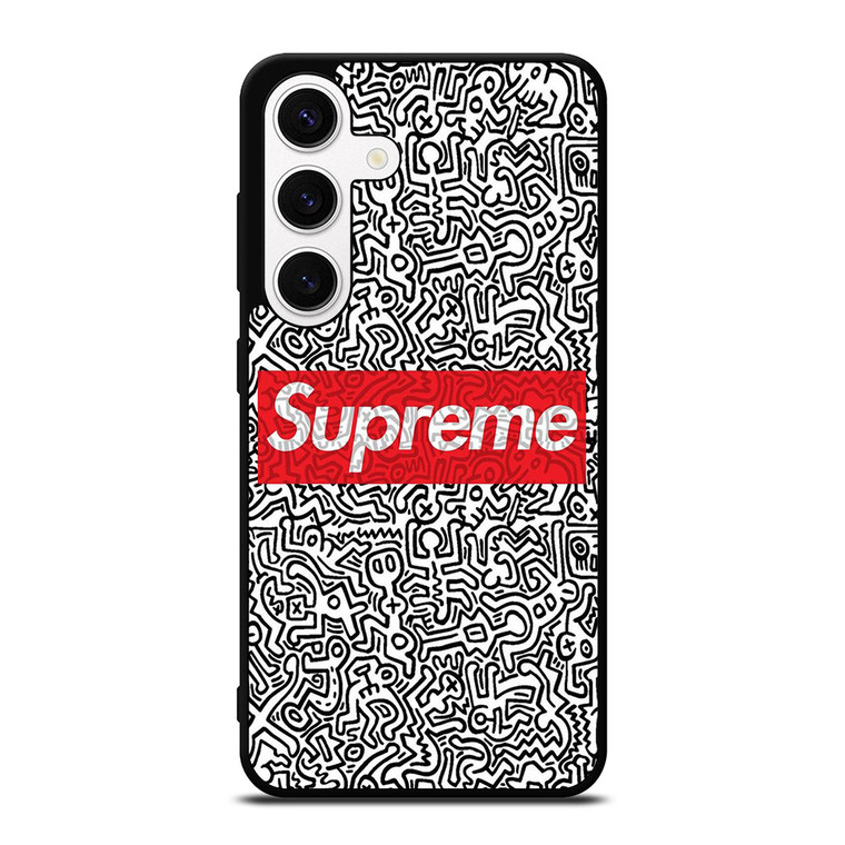SUPREME KEITH HARING Samsung Galaxy S24 Case Cover