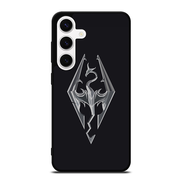 THE ELDER SCROLLS SKYRIM FLAT LOGO Samsung Galaxy S24 Case Cover