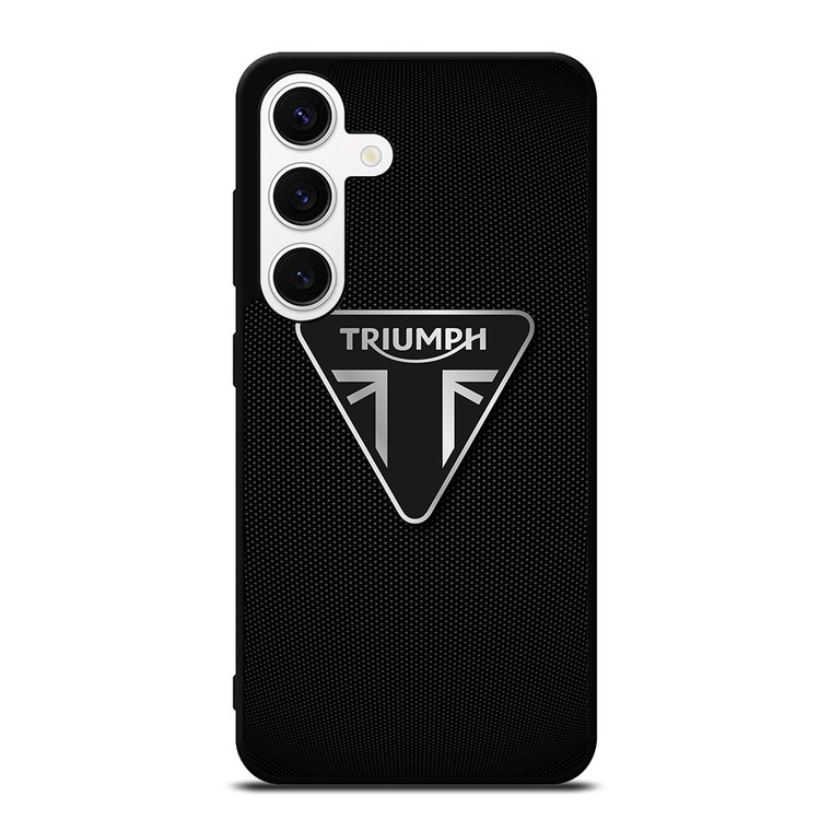 TRIUMPH CARBON FIBER Samsung Galaxy S24 Case Cover TRIUMPH CARBON FIBER Samsung Galaxy S24 Case Cover
