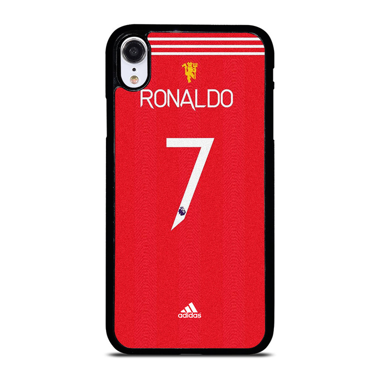 CRISTIANO RONALDO MANCHESTER UNITED ADIDAS 2 iPhone XR Case Cover