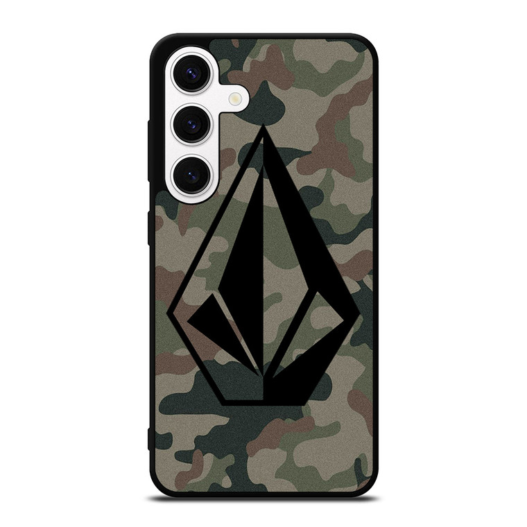 VOLCOM LOGO CAMO Samsung Galaxy S24 Case Cover