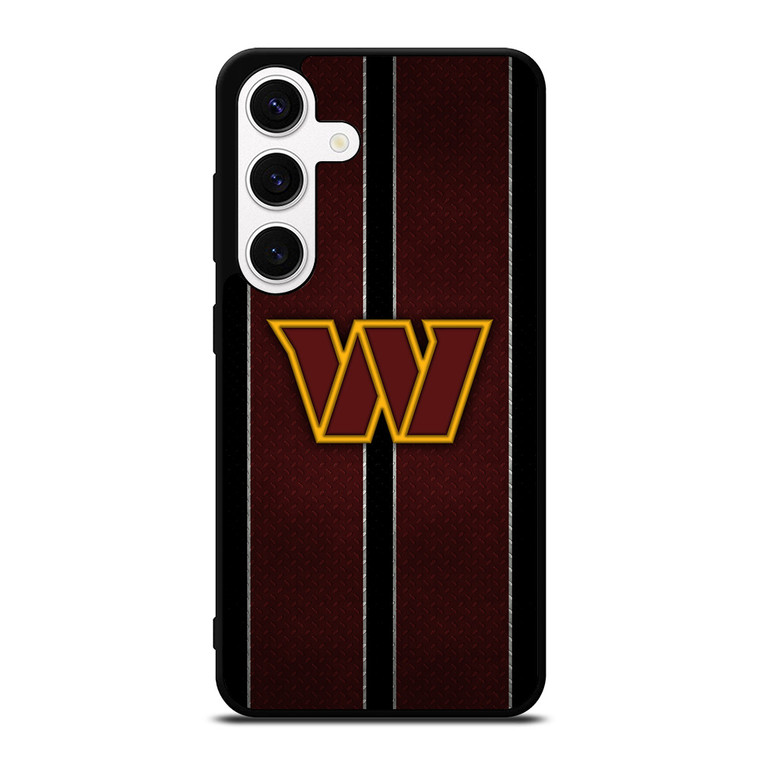 WASHINGTON COMMANDERS NFL METAL STRIPE Samsung Galaxy S24 Case Cover