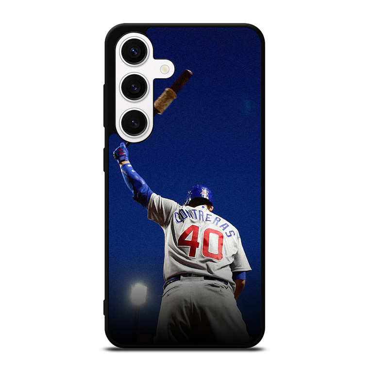 WILLSON CONTRERAS CHICAGO CUBS BASEBALL Samsung Galaxy S24 Case Cover