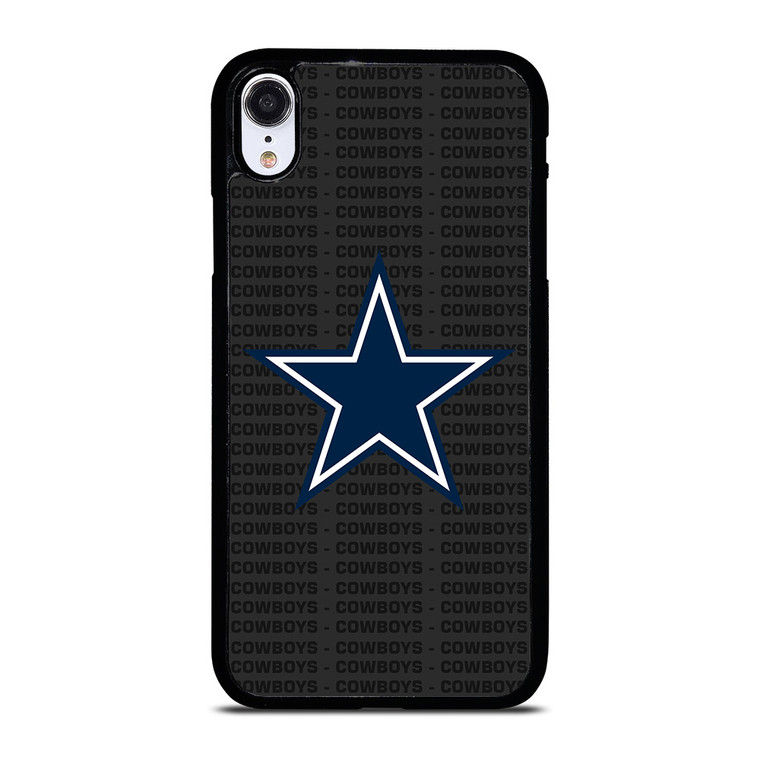 DALLAS COWBOYS FOOTBALL TEXT iPhone XR Case Cover