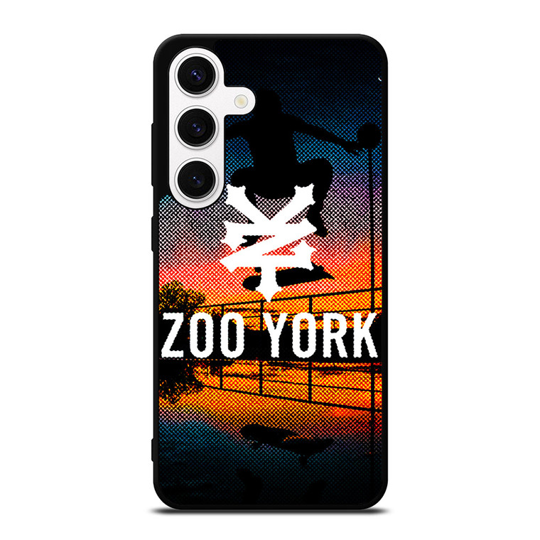 ZOO YORK SKATEBOARD SUNSET SKY Samsung Galaxy S24 Case Cover