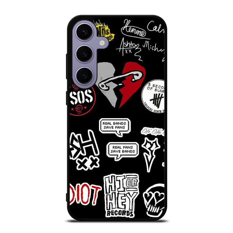 5 SECONDS OF SUMMER BAND COLLAGE Samsung Galaxy S24 Plus Case Cover