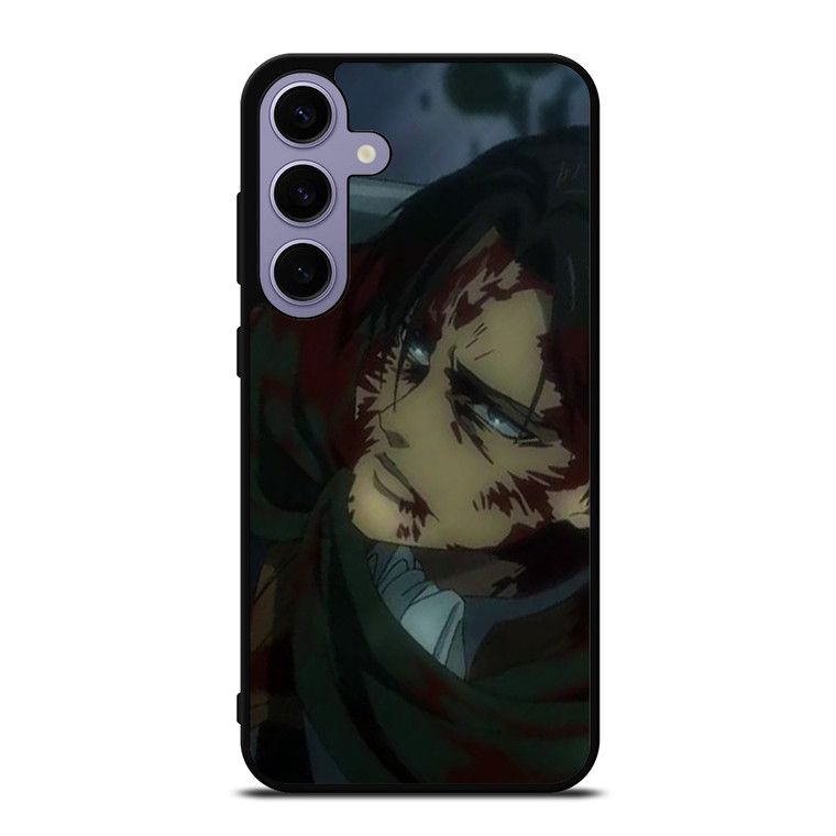 ATTACK ON TITAN LEVI ACKERMAN FIGHT Samsung Galaxy S24 Plus Case Cover ATTACK ON TITAN LEVI ACKERMAN FIGHT Samsung Galaxy S24 Plus Case Cover