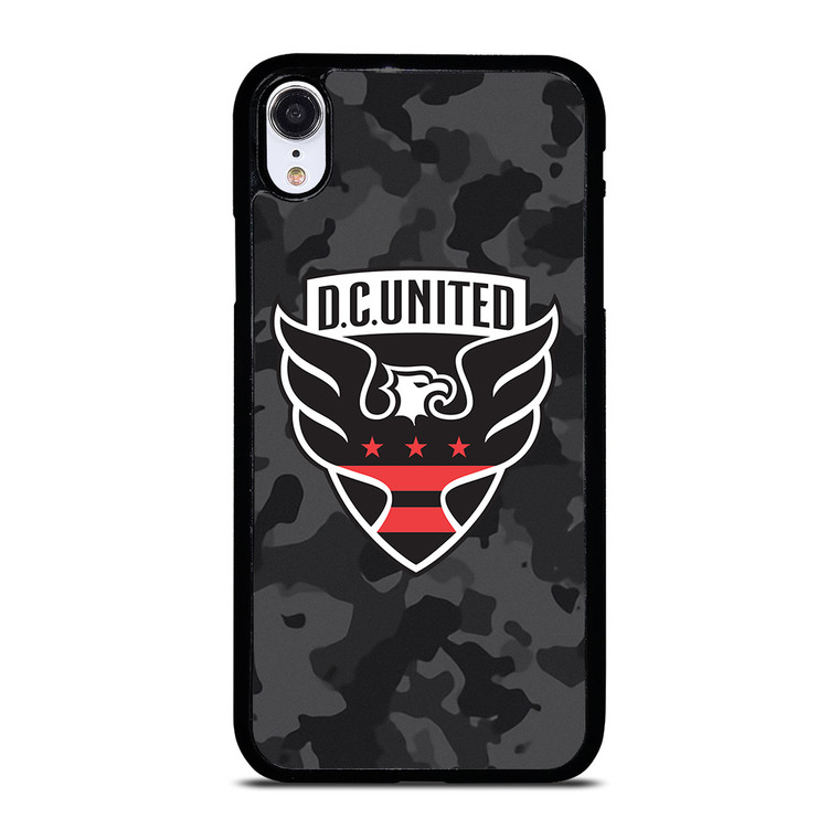 DC UNITED MLS BLACK CAMO iPhone XR Case Cover