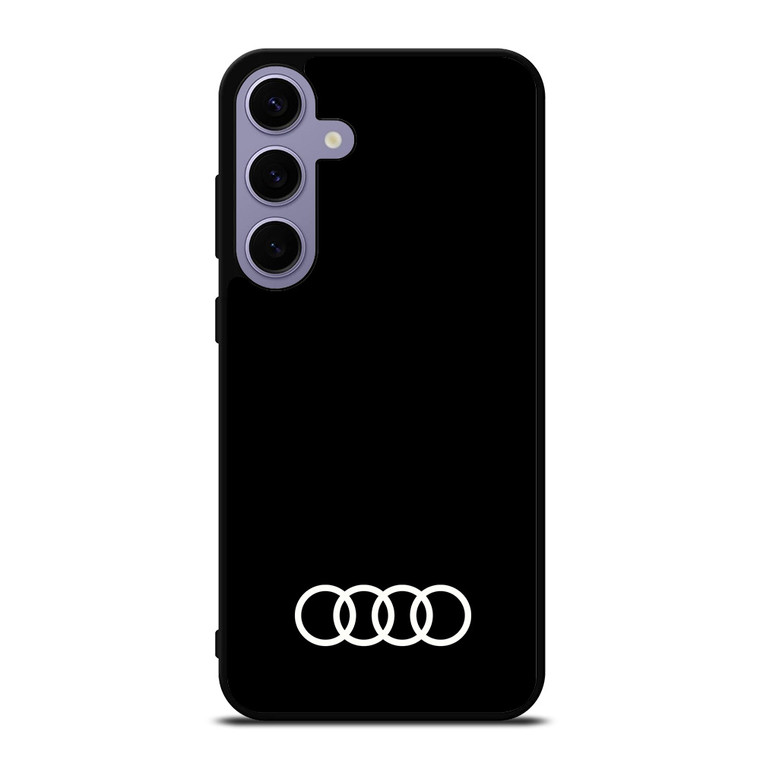 AUDI CAR LOGO BLACK Samsung Galaxy S24 Plus Case Cover