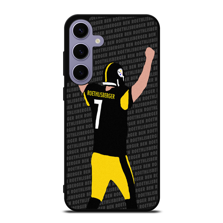 BEN ROETHLISBERGER PITTSBURGH STEELERS CARTOON Samsung Galaxy S24 Plus Case Cover BEN ROETHLISBERGER PITTSBURGH STEELERS CARTOON Samsung Galaxy S24 Plus Case Cover