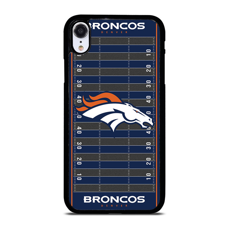DENVER BRONCOS FOOTBALL FIELD iPhone XR Case Cover