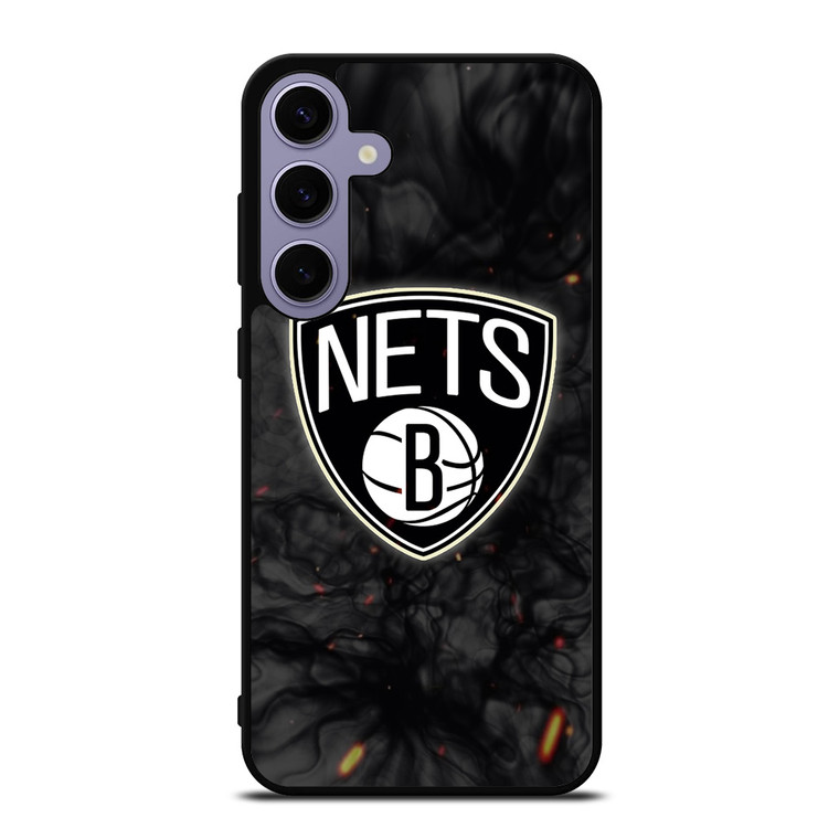BROOKLYN NETS BASKETBALL NBA FIRE Samsung Galaxy S24 Plus Case Cover
