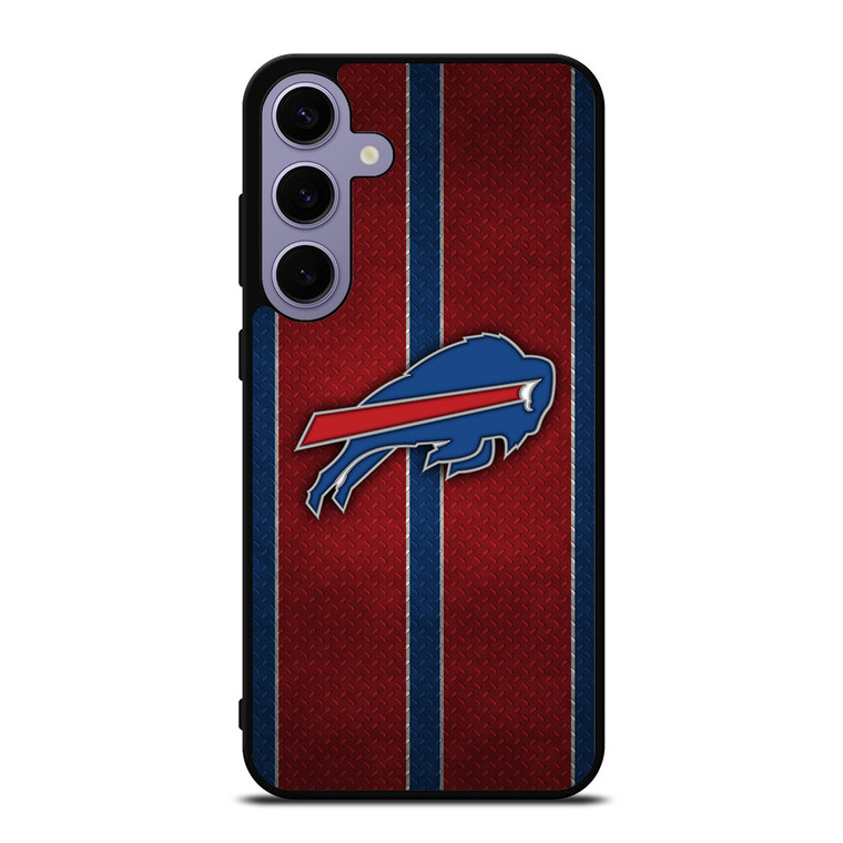 BUFFALO BILLS NFL METAL STRIPE Samsung Galaxy S24 Plus Case Cover