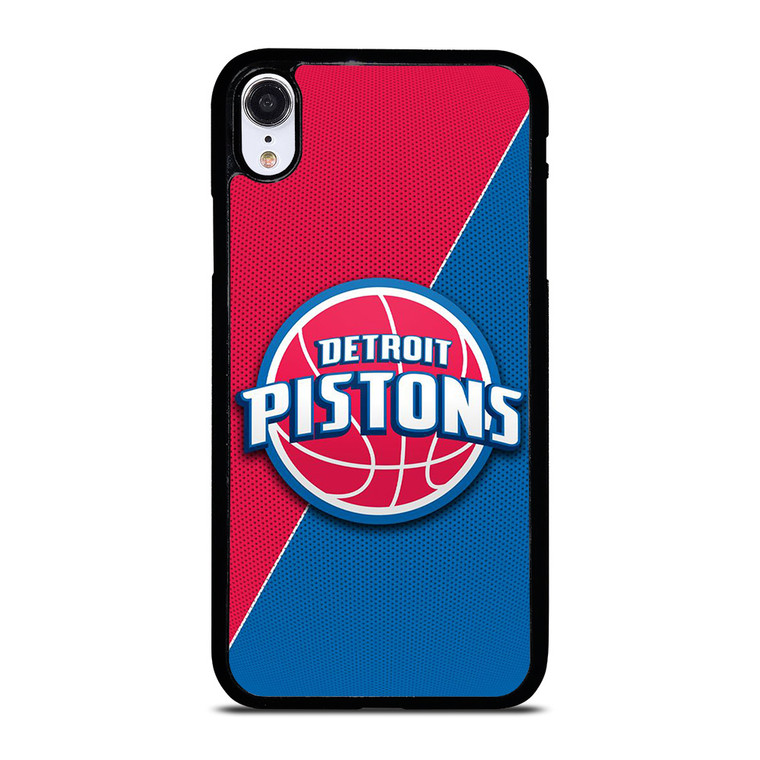 DETROIT PISTONS NBA BASKETBALL LOGO iPhone XR Case Cover