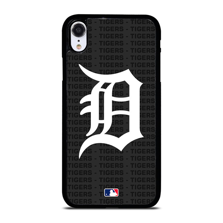 DETROIT TIGERS BASEBALL BLACK iPhone XR Case Cover