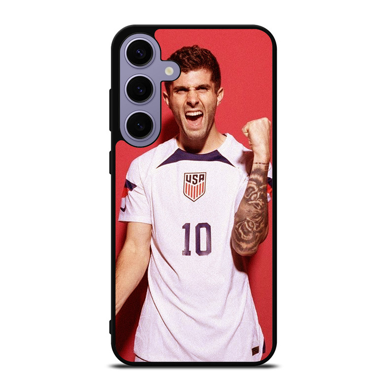 CHRISTIAN PULISIC USMNT SOCCER Samsung Galaxy S24 Plus Case Cover
