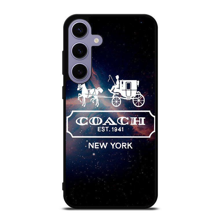 COACH NEW YORK NEBULA LOGO Samsung Galaxy S24 Plus Case Cover