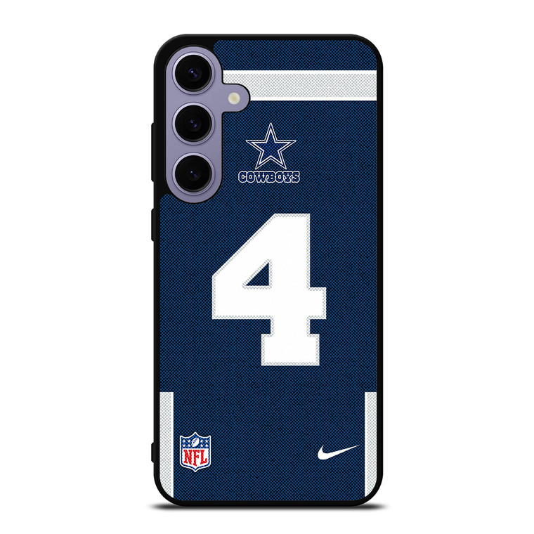 DALLAS COWBOYS DAK PRESCOTT 4 NFL NIKE Samsung Galaxy S24 Plus Case Cover