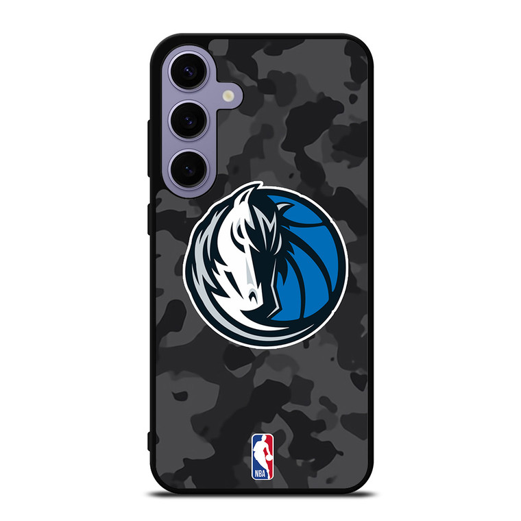 DALLAS MAVERICKS BLACK CAMO Samsung Galaxy S24 Plus Case Cover